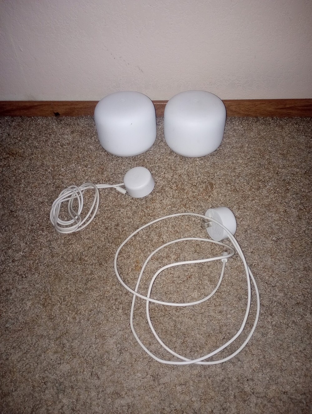 Google Nest Wifi Mesh AC2200 Router H2D and Extender Access Point H2E Untested